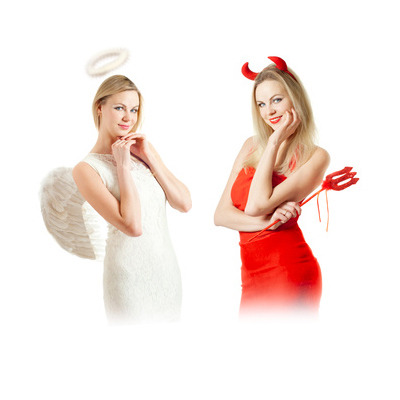 Halloween costume party theme ideas, Angel and Demon halloween party