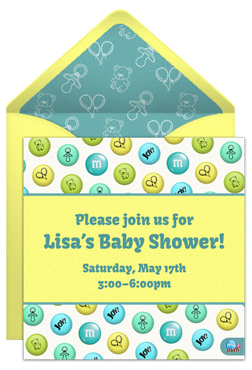 free online invitation baby shower