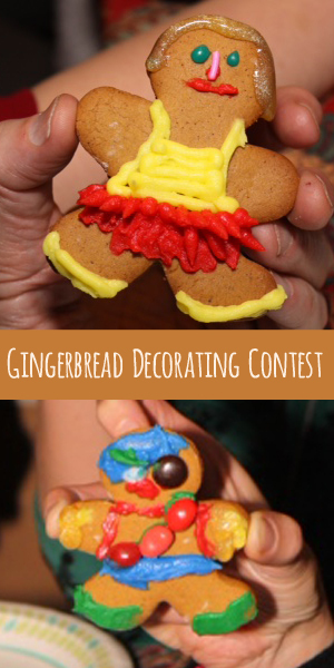 Ugly Sweater Party Game: Gingerbread Decorating Contest