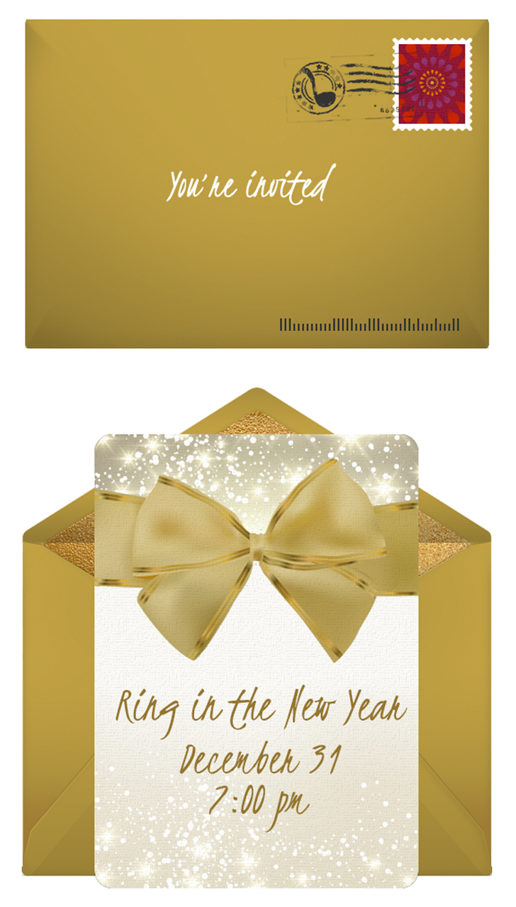 Free New Year’s Eve party invitations