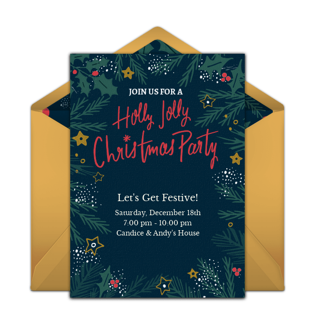 Invitation Wording for a Holiday or Christmas Party | Party Ideas |  Punchbowl
